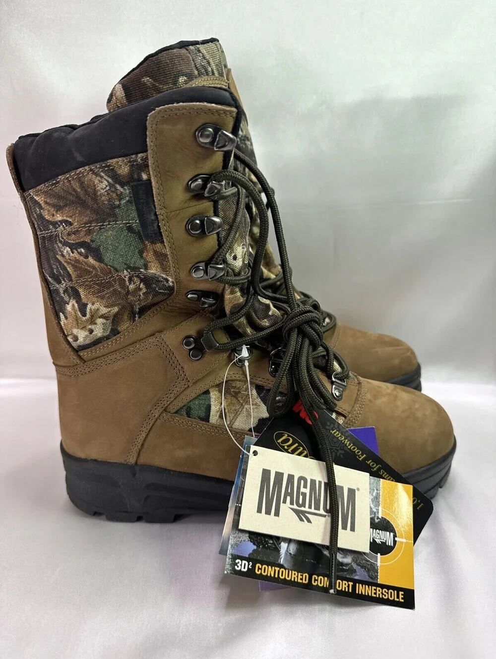 Magnum Spotter LF Boots 9.5 Nutshell/Advantage MiniPrint